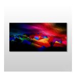 Technopa Rengarenk 240x120 cm Kanvas Tablo