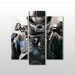 Technopa Robot 111x120 cm Kanvas Tablo