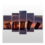 Technopa Siluet 140x80 cm Kanvas Tablo