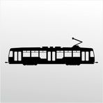 Technopa Tramvay 100 cm Folyo Duvar Stickerı