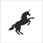 Technopa Unicorn 130 cm Folyo Duvar Stickerı
