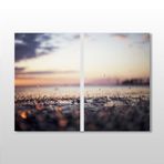Technopa Yağmur Damlaları 110x100 cm Kanvas Tablo