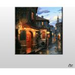 Technopa Yağmur Sonrası 40x40 cm Kanvas Tablo