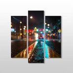 Technopa Yol Yansıma 156x170 cm Kanvas Tablo