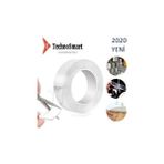 Technosmart 5 m Ekstra Güçlü Duvar Çerçeve Taşıyıcı Bant
