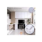 TechnoSmart 60cm×100cm Kendinden Yapışkanlı Simli Beyaz Duvar Kağıdı Mutfak Dolap Masa Kaplama