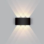 TechnoSmart 6w Modern Çift Yönlü Aliminyum Led Duvar Lambası Dekoratif Işık Aydınlatma Gün Işığı