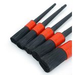 TechnoSmart Detail Dash Brush Detay Fırçası Seti 5 'li Kaliteli Detaylı Farklı Boyutlarda Fırça Seti
