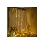 Technosmart Işık Kumandalı 300 Ledli 3 m x 3 m Peri Telli Perde Led