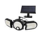 TechnoSmart Solar Güneş Enerjili 112 Ledli Hareket Sensörlü Büyük Boy Bahçe Aydınlatma Sokak Lambası