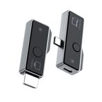 TechnoStation 2Li Verici Ve Alıcı Set Kablosuz Görüntü Aktarma Seti Wifi Yeni Nesil HDMI Type-C Görüntü Aktarıcı