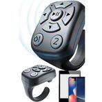 TechnoStation Parmağa Takılan Portatif Tasarım Pc Tablet Telefon Yayıncı Oyuncu Yüzüğü Bluetooth Bağlantı Kumanda