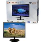 Technozi 19'' Inc 12V Dvr/nvr Kamera Kayıt Cihazı Monitörü - Siyah