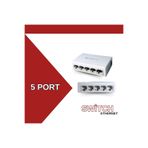 Technozi 5 Port 10 / 100 Mbit Internet Hub Hup Çoğaltıcı Ethernet Switch Kablo Dağıtıcı Splitter