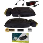 Technozi Botech Mini Scart HDMI Full Hd USB Uydu Tüplü Tv ve LED Tv Uyumlu 111019 - Siyah