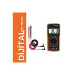 technozi Ölçü Aleti Avometre Multimetre Dijital Dt9205a