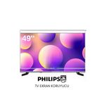 Technozi Philips Uyumlu 49" İnç 124 Ekran Tv Koruyucu Kırılmaz Paneli