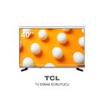 Technozi TCL Uyumlu 40" inç 140 Ekran Tv Koruyucu Kırılmaz Paneli