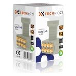 technozi TECHNOZİ UNIVERSAL SEKİZLİ CIKIŞ LNB 8 Lİ OCTO LNB 8K ULTRA HD KALİTESİ FULL HD YAYIN KALİTESİ