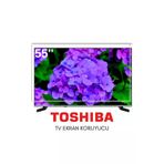 Technozi Toshiba Uyumlu 55" İnç 140 Ekran Tv Koruyucu Kırılmaz Paneli