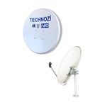 technozi Yeni Nesil 70 Cm 0.50 Mm Off - Set Çanak Anten