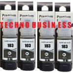 Technq Business Epson L3211 / L3250 / L3251 Modellerine Uyumlu, 103 Serisi 4 Adet Siyah Muadil Mürekkep Seti