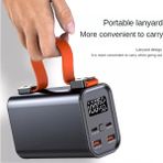 Techora Sale 50000MAH Yüksek Kapasiteli Power Bank Çoklu Çıkışlı Fast Charge - Çok Renkli