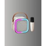 Techora Sale Karaoke Mikrofon Hoparlör Seti Bluetooth Kablosuz Taşınabilir - Çok Renkli