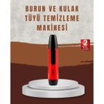 Techora Sale Raks Leo Burun Kulak Tüy Alma Makinesi 45 Dk Şarj Süreli Kırmızı
