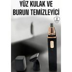Techora Sale Trendlia Seyahat Tipi Mini Taşınabilir Siyah Burun Kulak Yanak Kıl ve Tüy Temizleme Makinesi