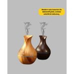 Techora Sale Ultrasonik Ahşap Desenli 130ML Aromaterapi Difüzör ve Hava Nemlendirici - Çok Renkli