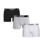 Techsport Boxer Short 3 Pack Erkek Boxer (3'lü) BX3102 Renkli