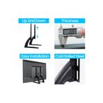 TechTic "32-75" Evrensel Tv Standı TV Yükseltme Montaj Lcd Led Ayarlanabilir Sabit Ekran