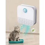 Techtic Akıllı Koku Giderici Kedi Tuvaleti Sterilizasyon Hava Temizleyici Evcil Hayvan Koku Önleyici - Beyaz