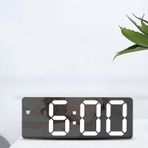Techtic Alarmlı Termometreli Led Dijital Masa Saati