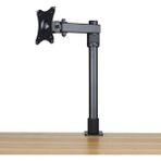 Techtic Tek Kol LCD LED Monitör Tutucu Tv Standı Full Hareketli Çelik Masa Tutucu - Siyah