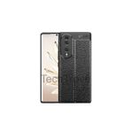 Techtrove Honor 70 Kılıf Deri Extra Korumalı Slikon Kapak Siyah