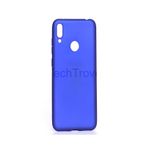 Techtrove Huawei Y7 Prime 2019 Kılıf Premier Silikon Lansman A Kalite Kapak Mavi