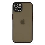 Techtrove İphone 15 Plus Kılıf Montreal Silikon Kapak Siyah