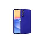 Techtrove Samsung Galaxy A25 Kılıf Premier Silikon Lansman A Kalite Kapak Mavi