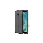 Techtrove Samsung Galaxy J4 Plus Kılıf Deri Extra Korumalı Slikon Kapak Siyah