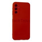 Techtrove Samsung Galaxy M34 5G Kılıf Yumuşak Ve Esnek Tpu Silikon Kapak Kırmızı