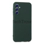 Techtrove Samsung Galaxy M34 5G Kılıf Yumuşak Ve Esnek Tpu Silikon Kapak Koyu Yeşil