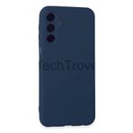 Techtrove Samsung Galaxy M34 5G Kılıf Yumuşak Ve Esnek Tpu Silikon Kapak Lacivert