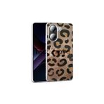 Techtrove Xiaomi Poco X7 Pro Kılıf İpeksi Desenli Tasarımlı Kamera Koruma Çıkıntılı A+ Kalite Kapak Gold Leopar