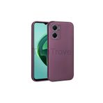 Techtrove Xiaomi Redmi Note 11E Kılıf Silikon Lansman Kılıf A Kalite Kapak Mor