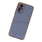 Techtrove Xiaomi Redmi Note 12S Kılıf Parlak Tasrım Kamera Korumalı Ultra Yumuşak Esnek A+ Kalite Kapak Mavi