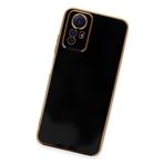 Techtrove Xiaomi Redmi Note 12S Kılıf Parlak Tasrım Kamera Korumalı Ultra Yumuşak Esnek A+ Kalite Kapak Siyah