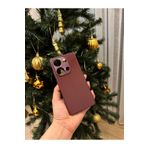 Techtrove Xiaomi Redmi Note 13 Pro 4G Kılıf Karbon Tasarımlı Kamera Korumalı Telefon Kılıfı Kırmızı