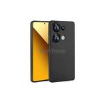 Techtrove Xiaomi Redmi Note 13 Pro 4G Kılıf Premier Silikon Lansman A Kalite Kapak Siyah
